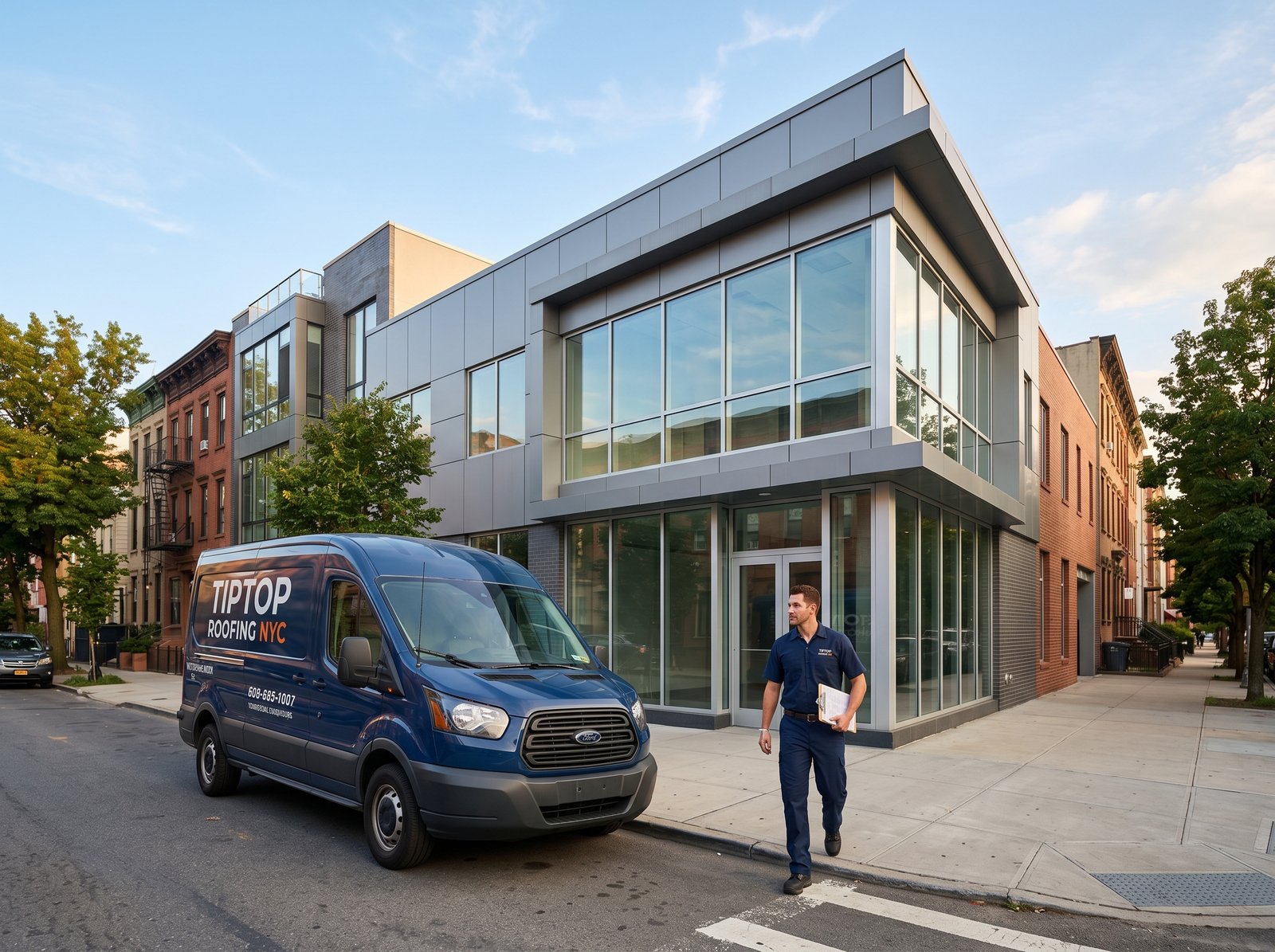 flat roofing in Brooklyn