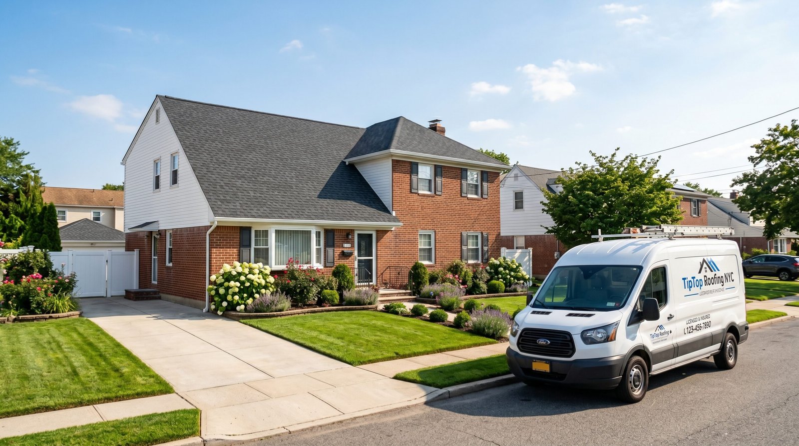 roof replacement in Queens