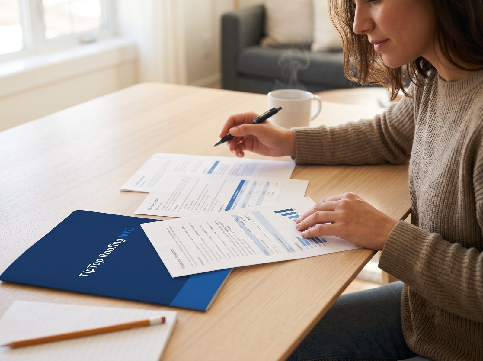 roof replacement in Manhattan