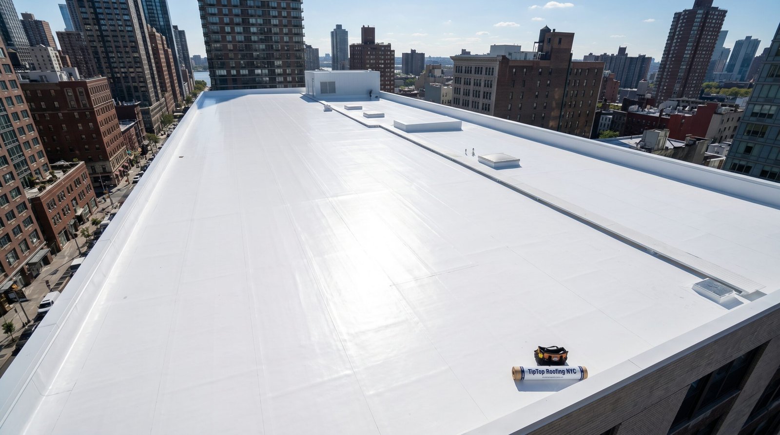 flat roofing in Manhattan