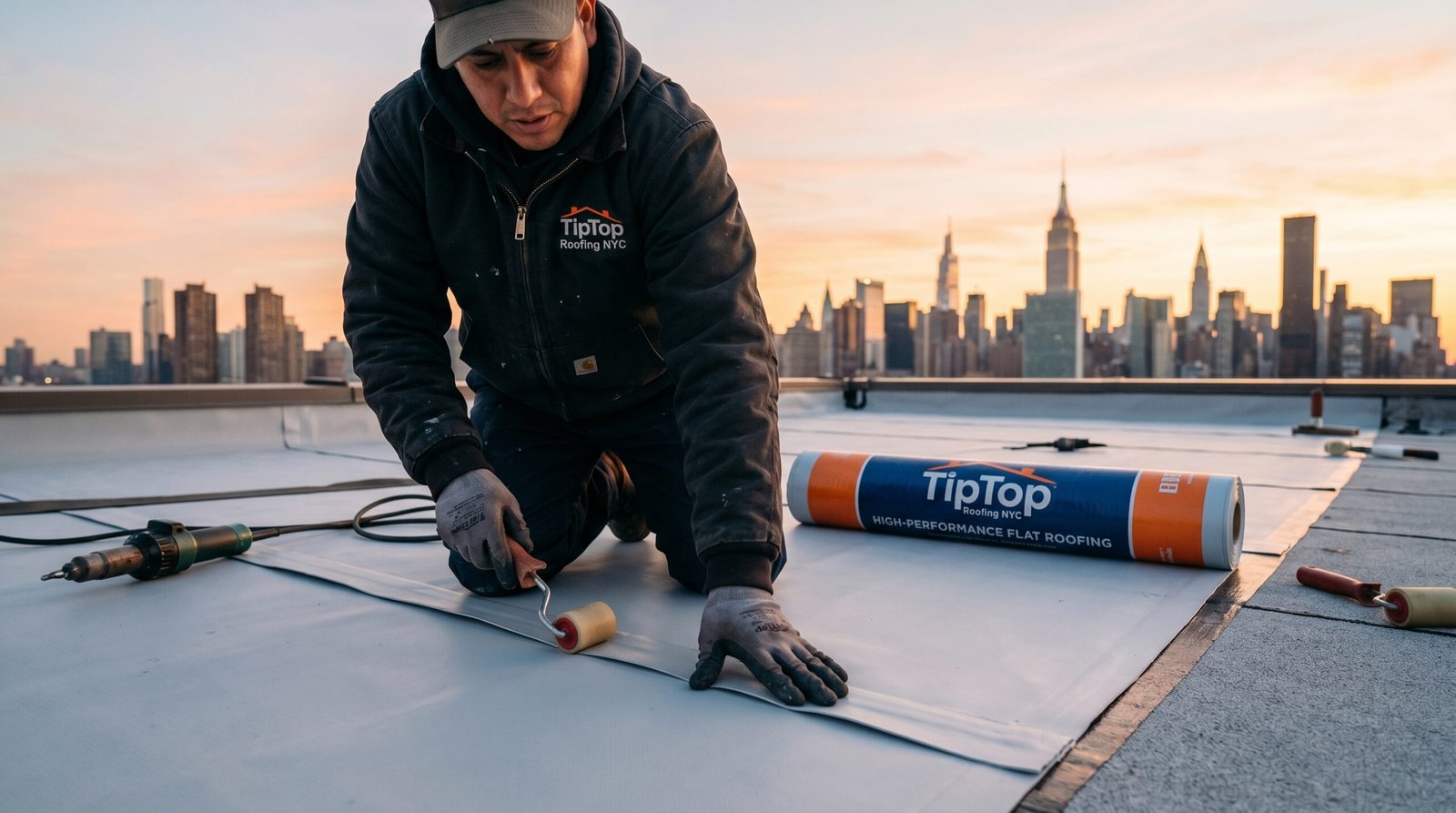 flat roofing in Manhattan