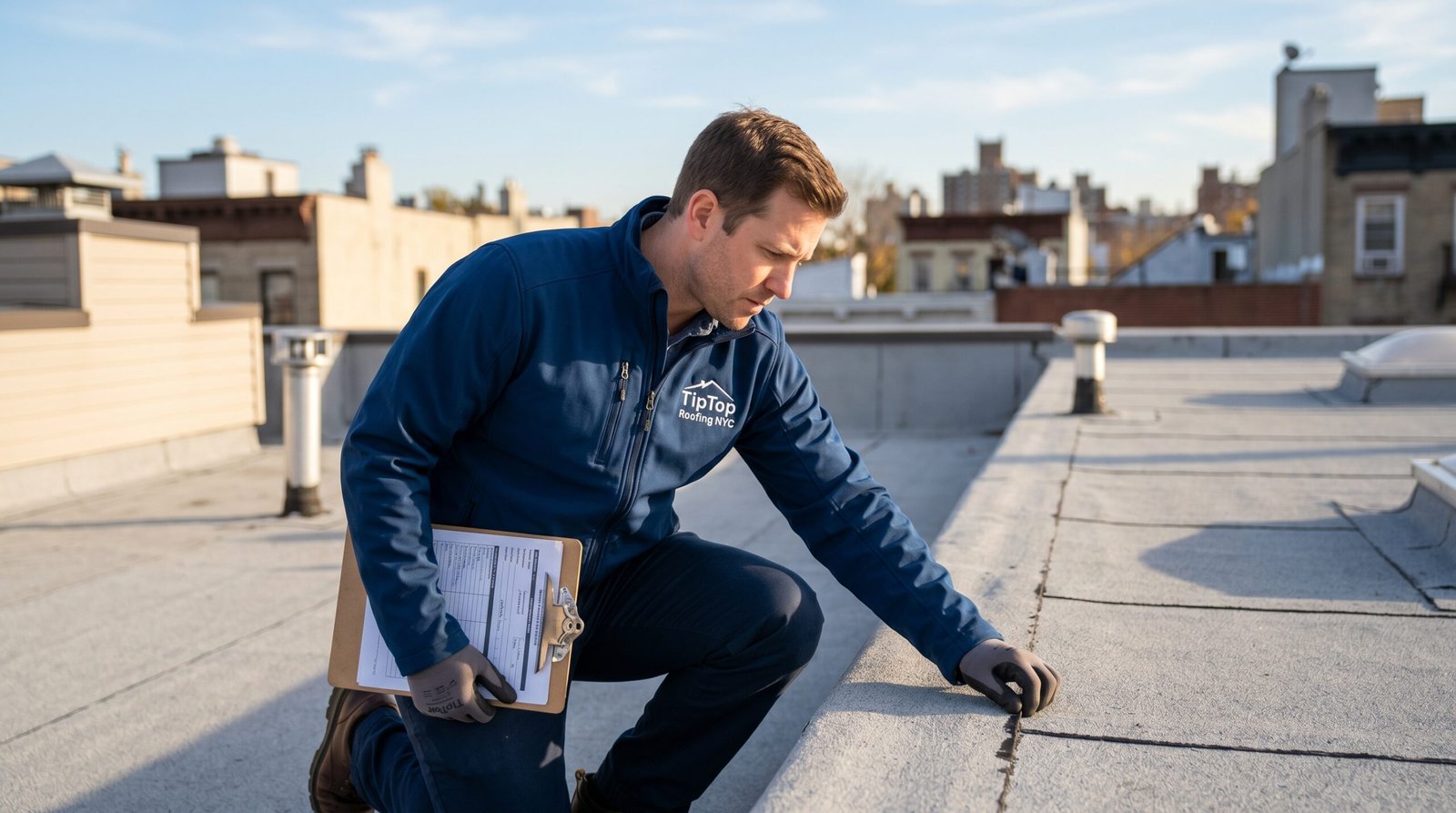 flat roofing in the Bronx