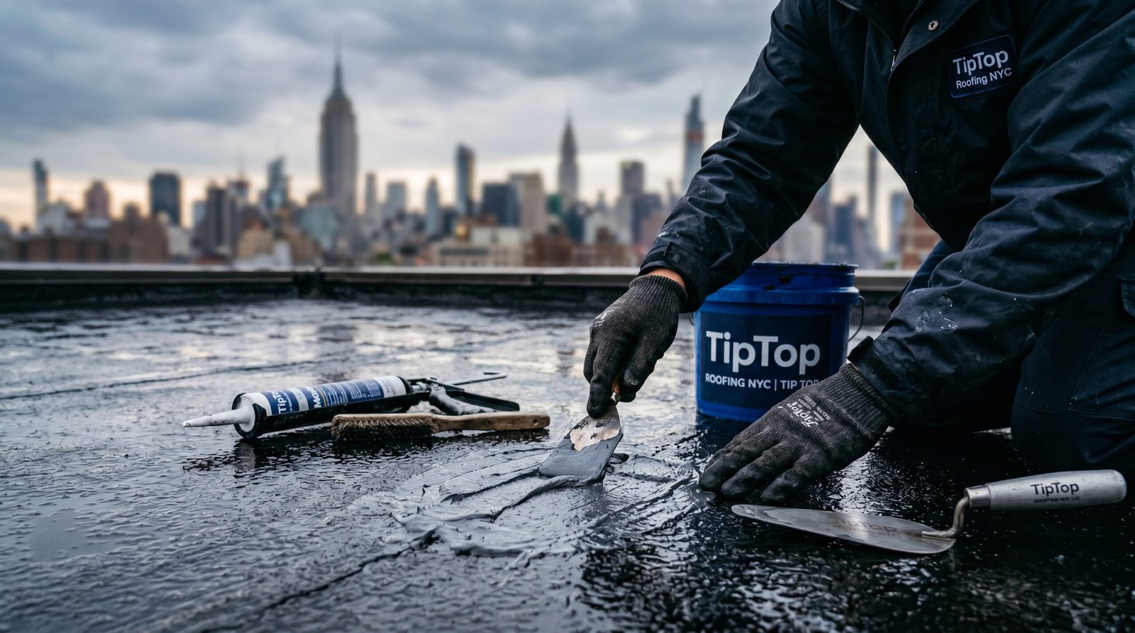 flat roofing in Manhattan
