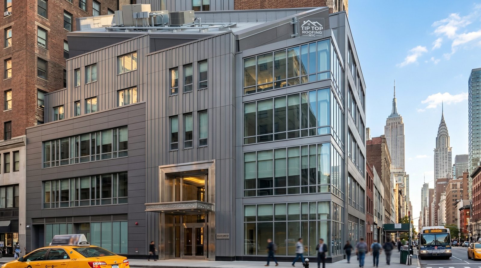 flat roofing in Manhattan