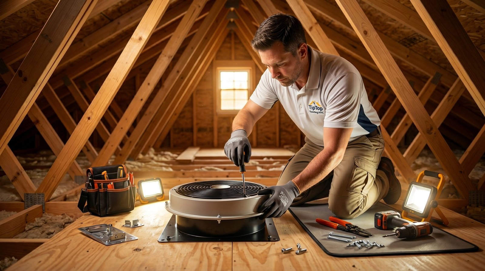 attic venting installation in Staten Island