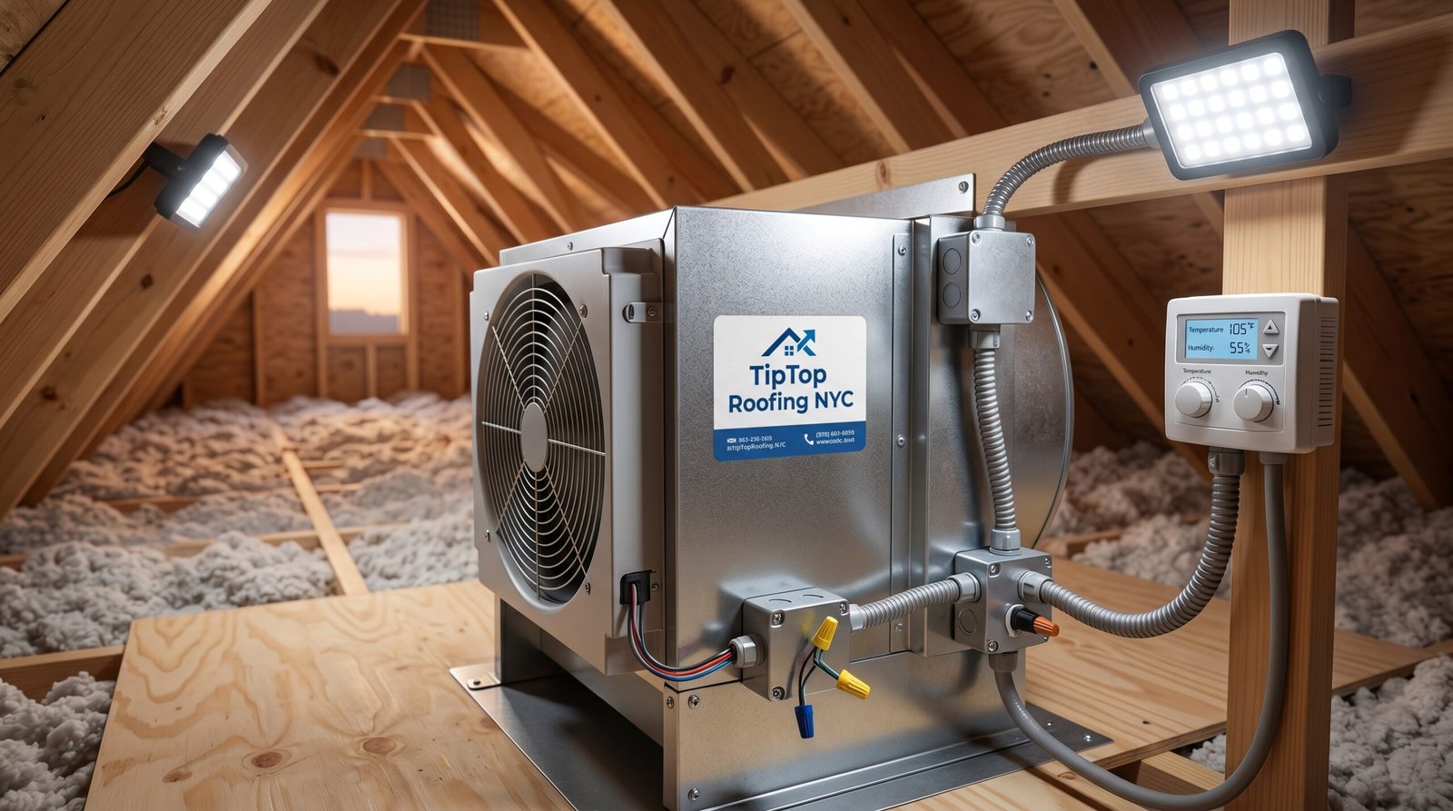 attic venting installation nyc