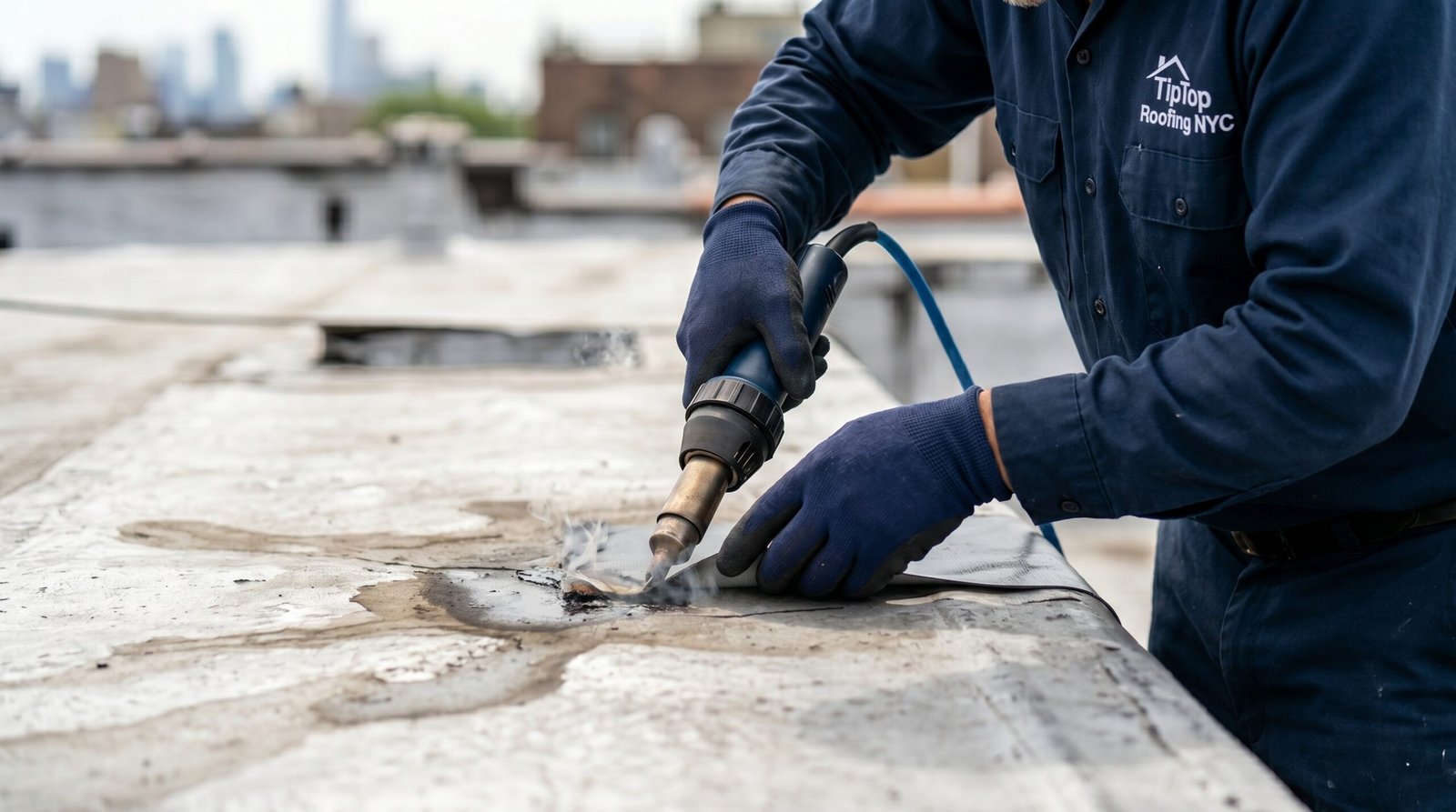 flat roofing in Brooklyn