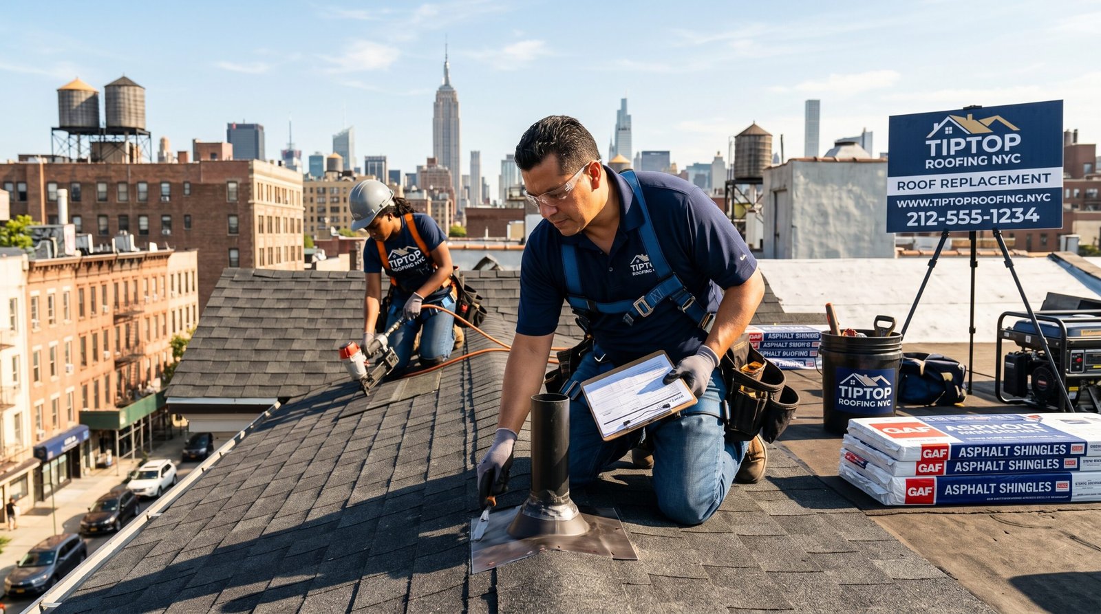 flat roofing in Brooklyn