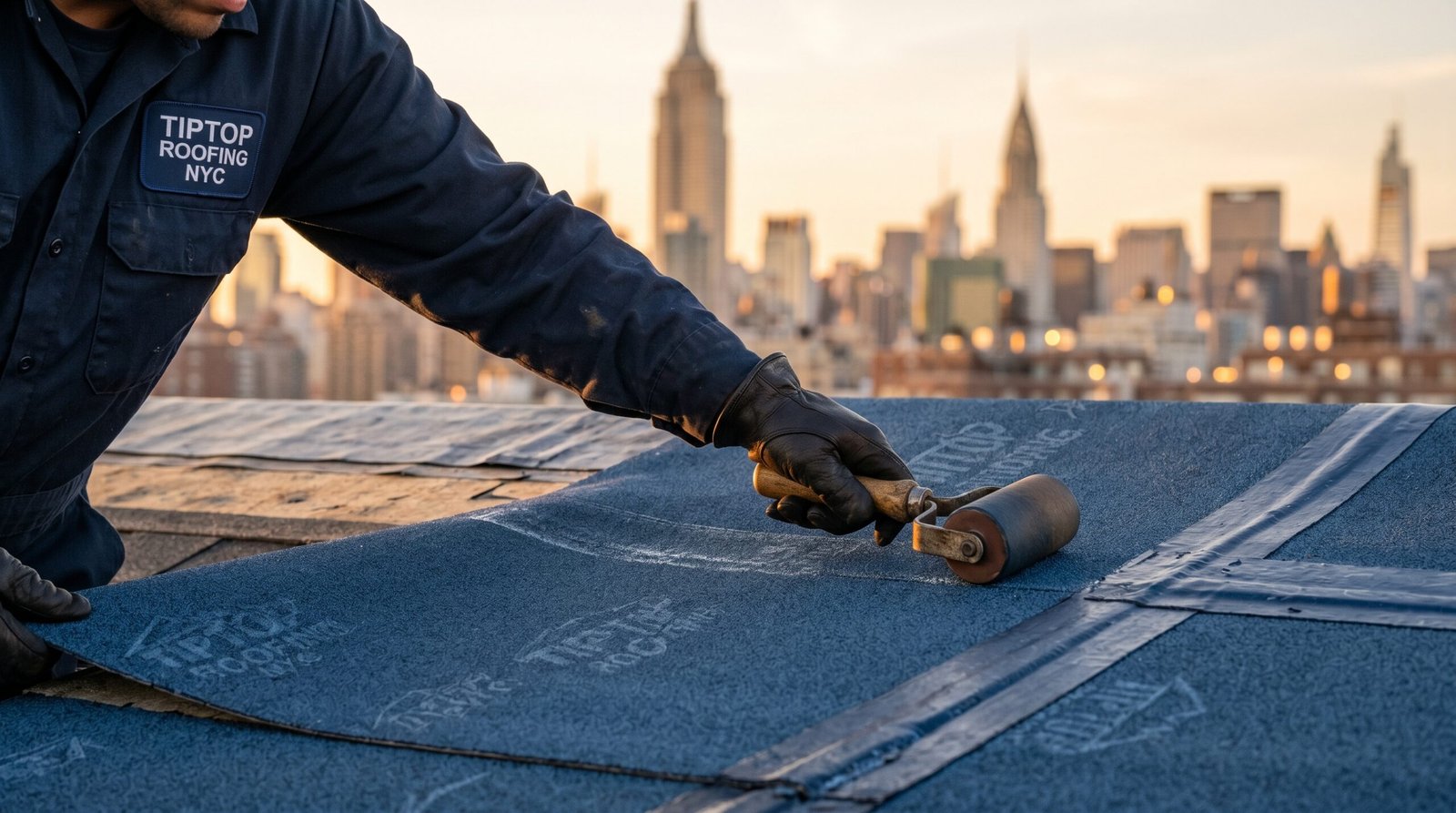 flat roofing in Queens