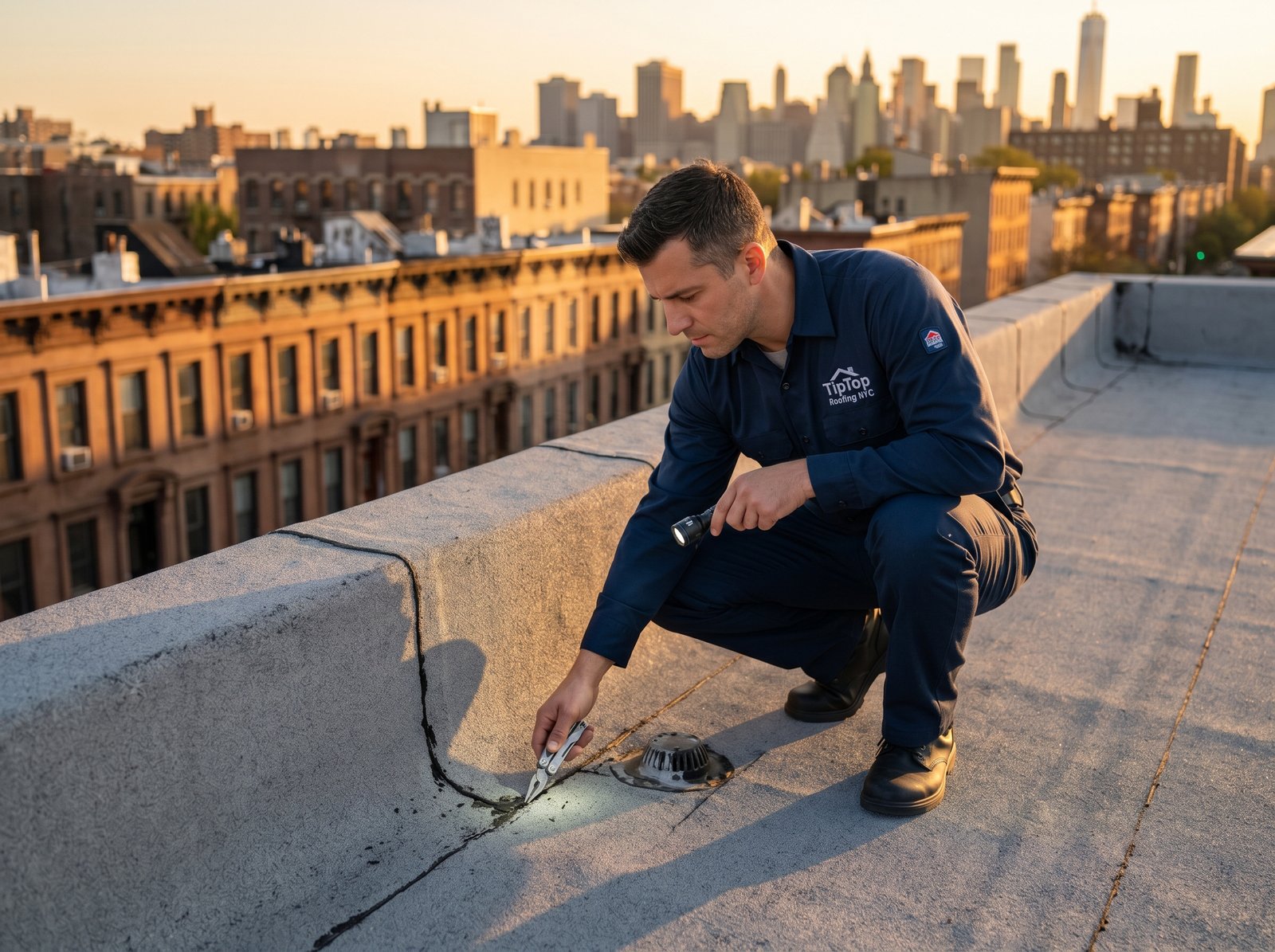flat roofing in Brooklyn