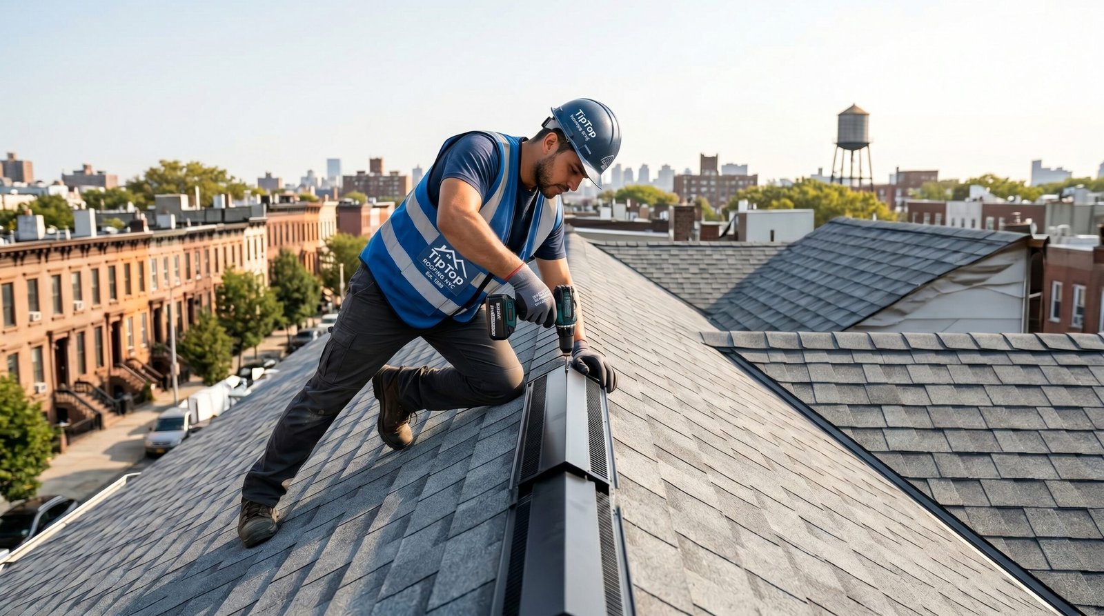 attic venting installation in Brooklyn