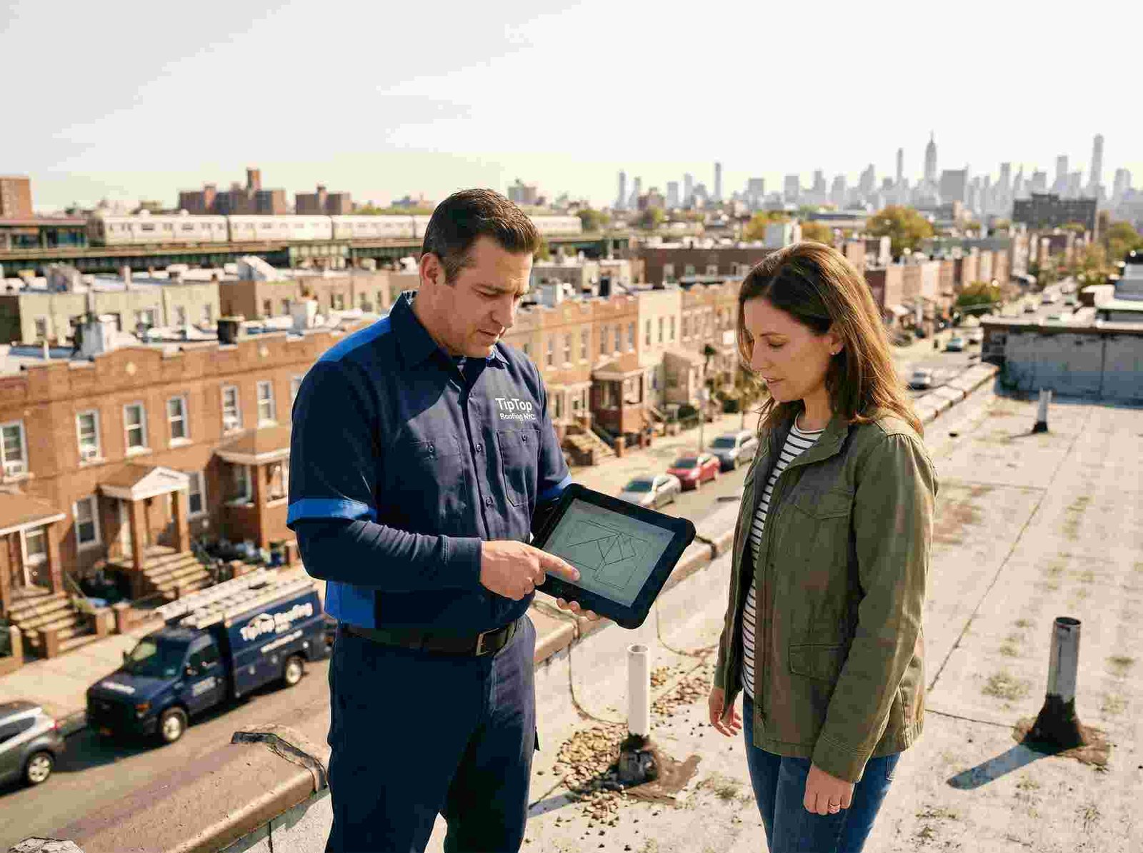 TipTop Roofing NYC Services 5 Flat Roofing